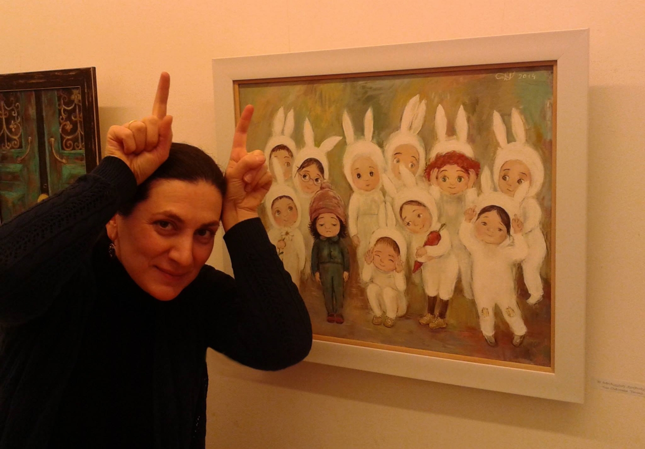 Christmas exhibition of the warmest artworks by Georgian artist Nino Chakvetadze geotv.ge